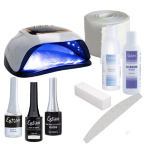 Kit Completo Smalto Semipermanente Estrosa Rubber. - immagine 1